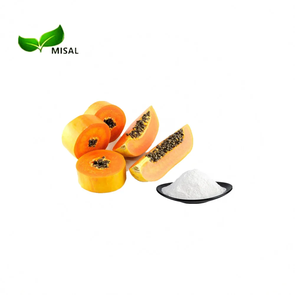 High quality bulk pure papaya extract / papain enzyme / papaya fruit extract