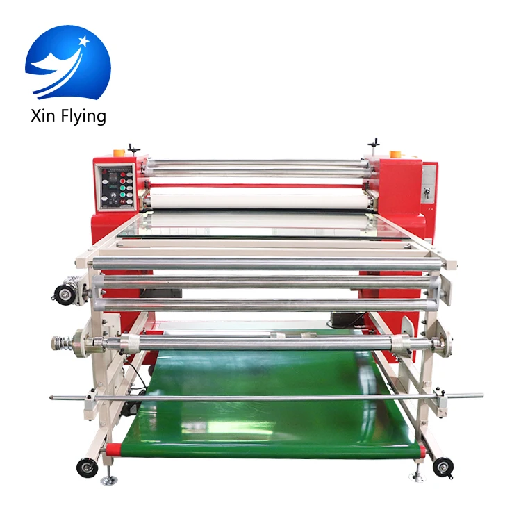 
200mm 1.2/1.7m Roll to roll Heat Press Machine transfer Printing Fabric Machine 