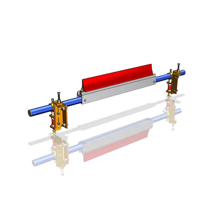 Adjustable Cleaning Brush Belt Cleaner For Polyurethane Conveyor