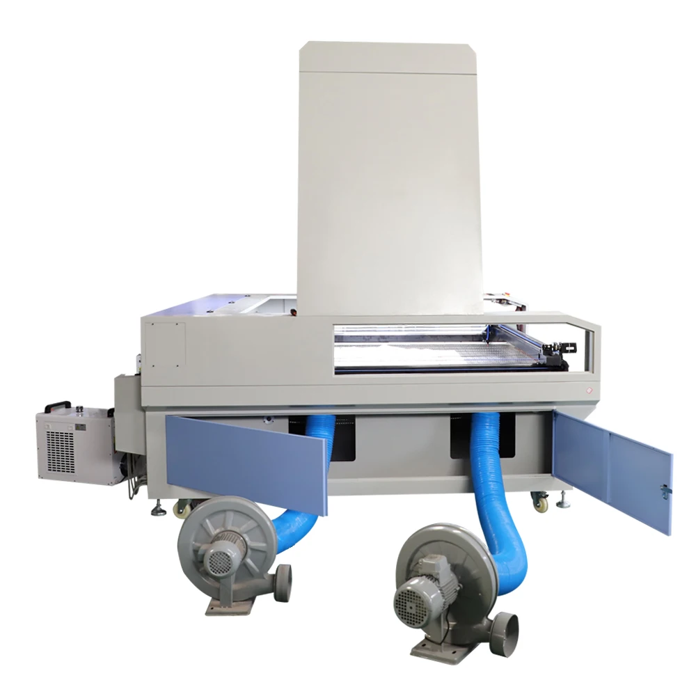 Auto Feeding of Fabric Rolls laser cutting machine 1610 / 1810 CCD camera