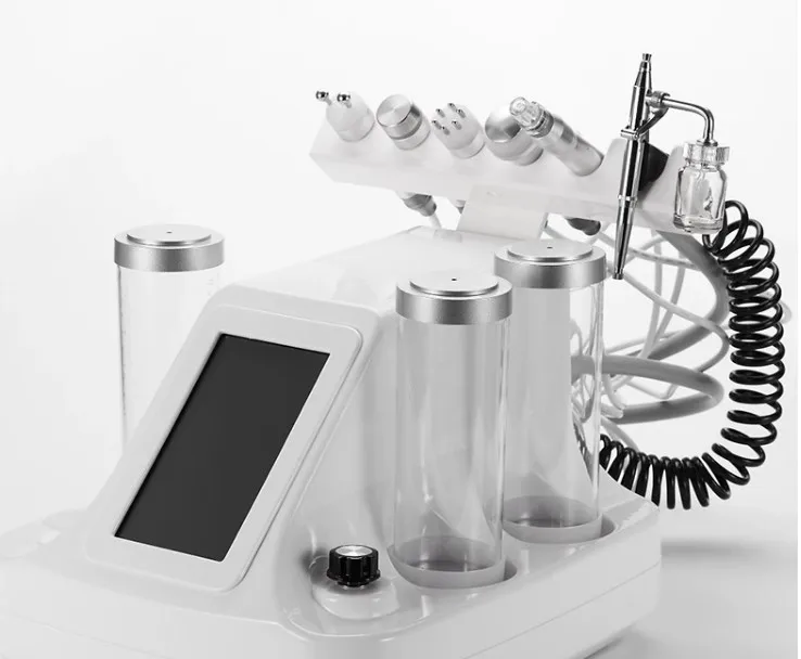 6 in 1 aqua water dermabrasion  multifunctional face clean facial massager beauty machine