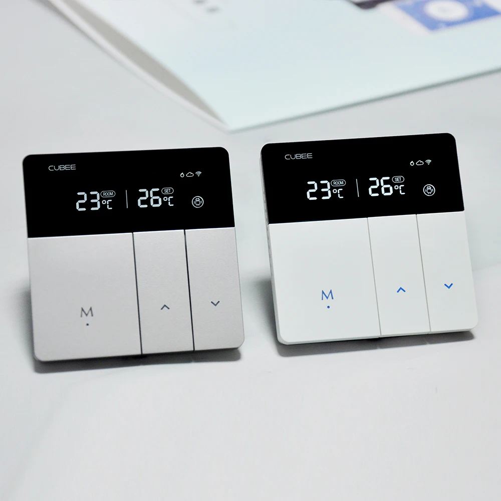 
CUBEE Underfloor Heating System Temperature Controller Wifi Thermostat 