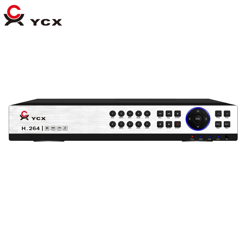 Обнаружение движения сигнализации 8CH DVR 1080 P 5 в 1 XVR Поддержка 2 SATA HDD хранения пароль сброса