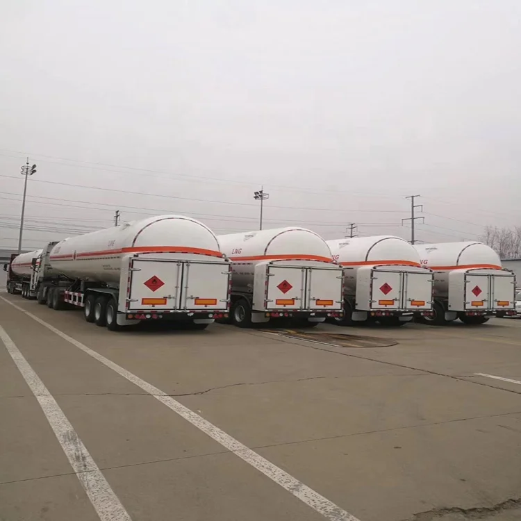 
Design and manufacture self-pressurized vaporizer LNG semi trailer truck in ASME standard 