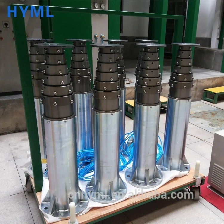 solar power telescopic Lighting trailer