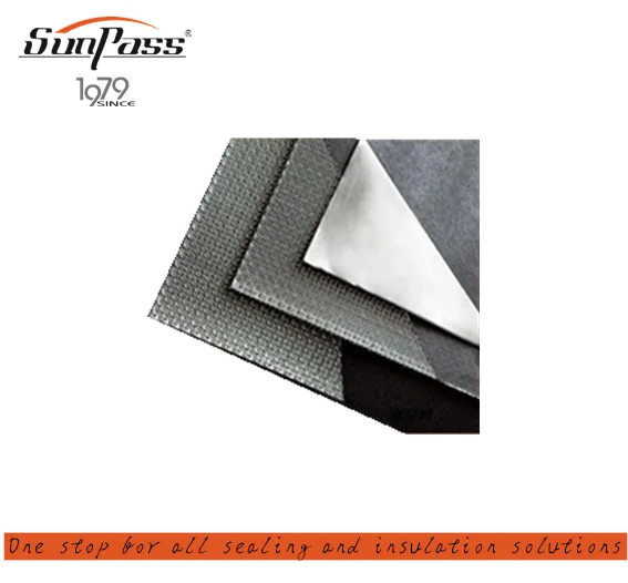 Графитовый прокладной лист с SS304 спутанной вставкой усиленный гибкий графитовый лист