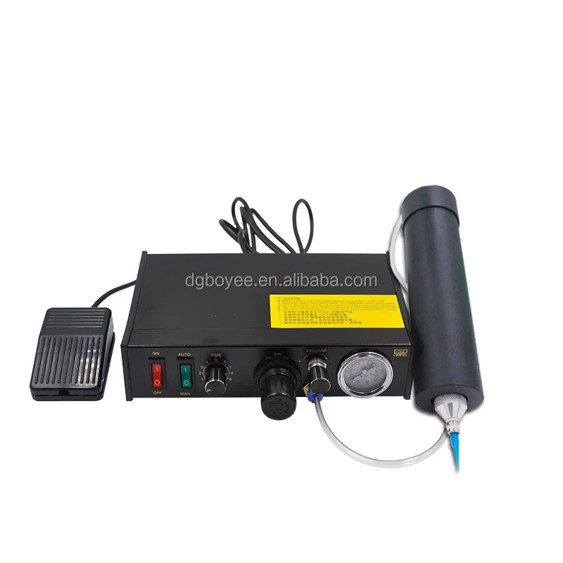 Полуавтоматическая машина для силиконовые диспенсер BY-982G паяльной пасты Жидкость контроллер флакон-капельница жидкости силиконовые диспенсер