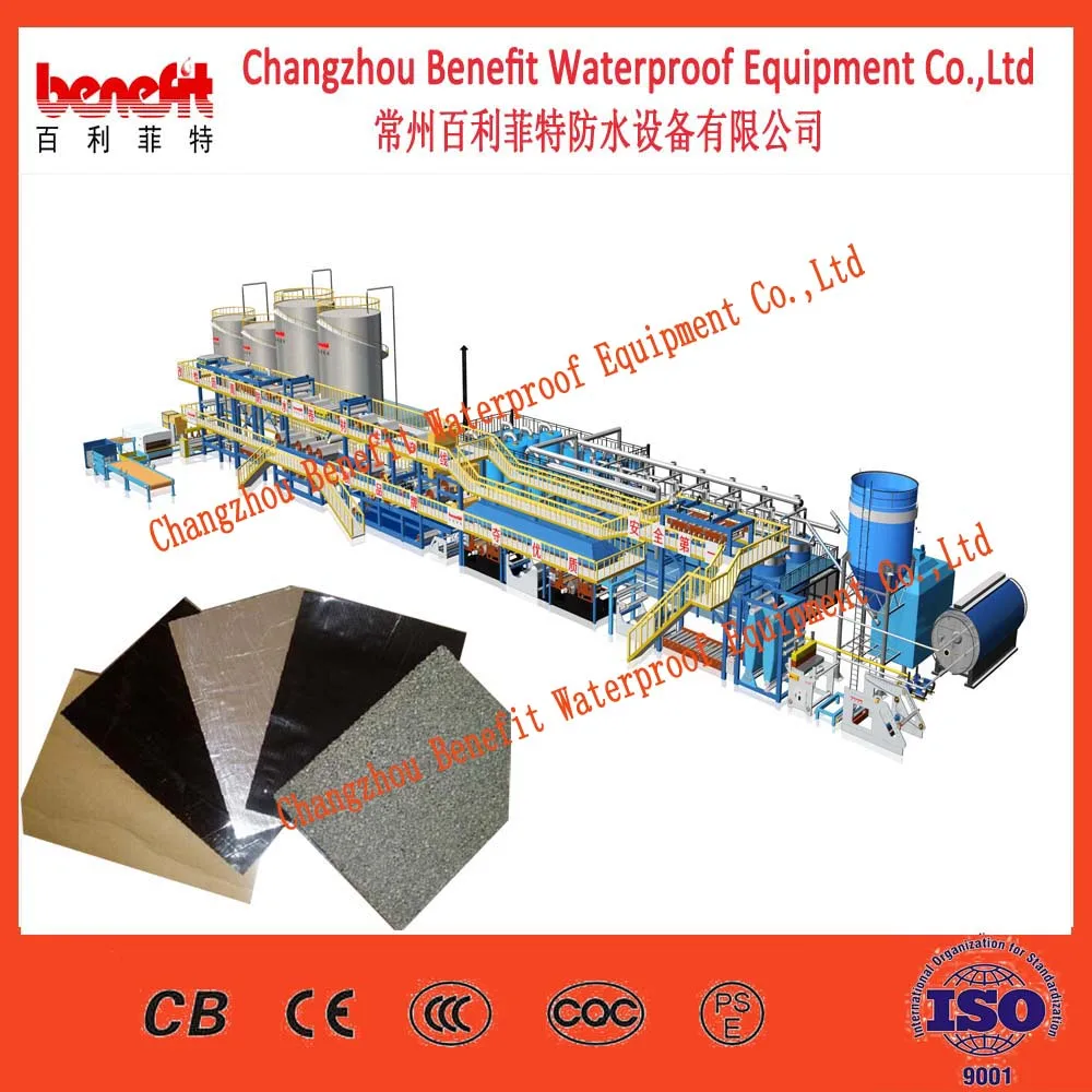 bitumen production line  SBS membrane building material production line