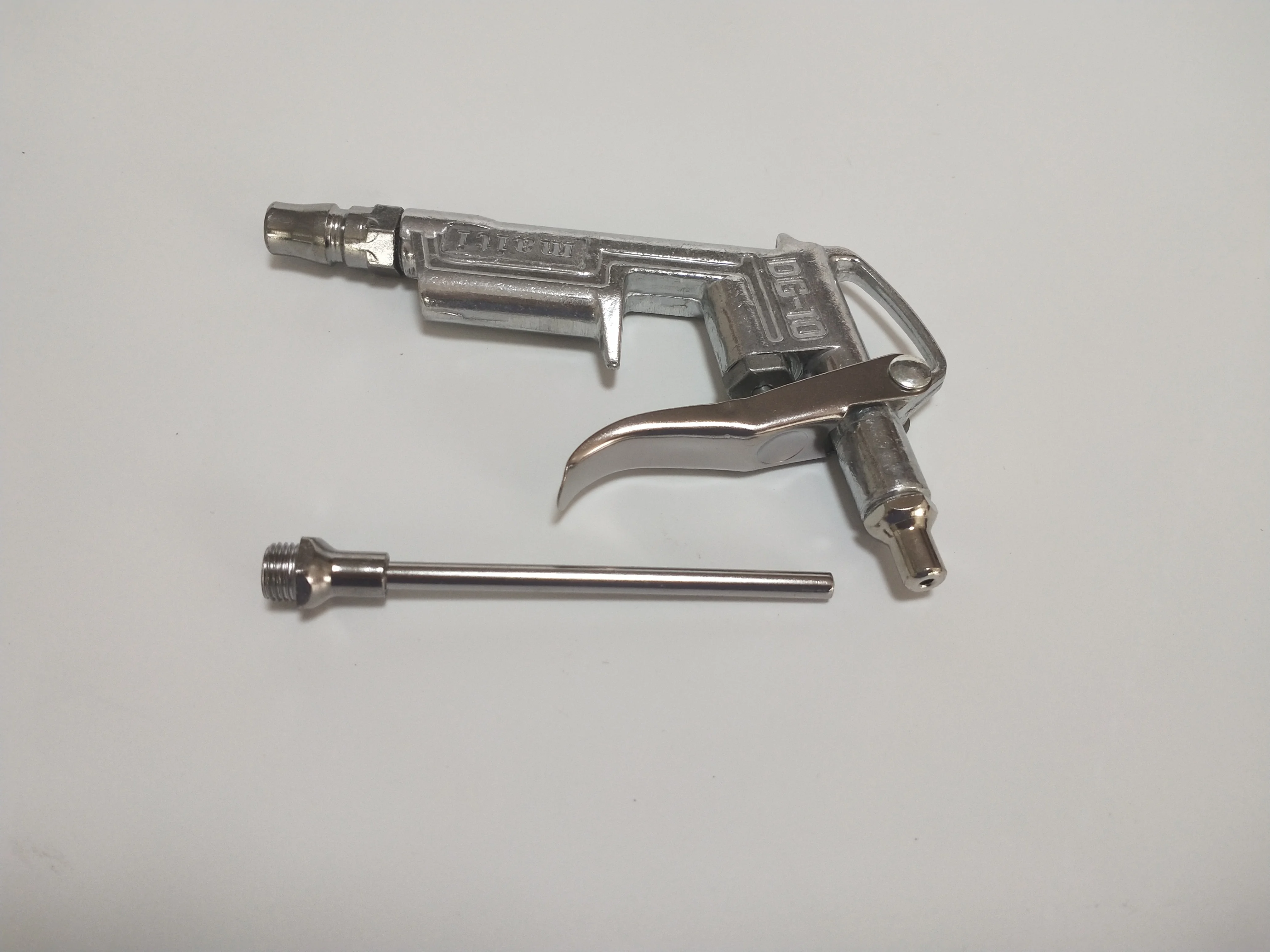 Iron DG-10 1/4' air pneumatic gun,removing dust metal air blow gun