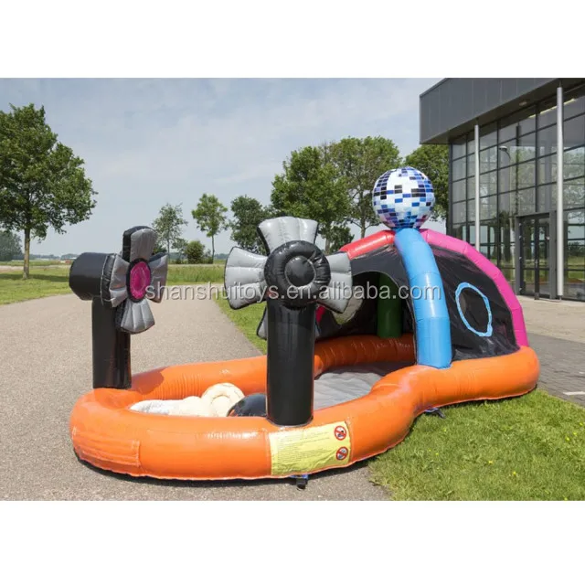 2024 interesting air dome with pool inflatable kids theme castle for baby,outdoor inflatable amusement park customized