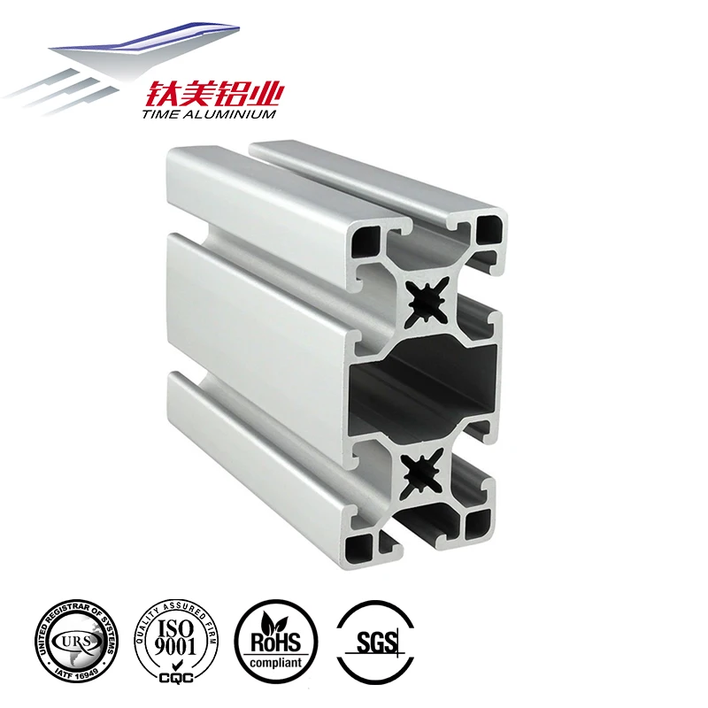 
Durable t slot aluminum extrusion 2040 4080 6063 extruded aluminum guide rail 
