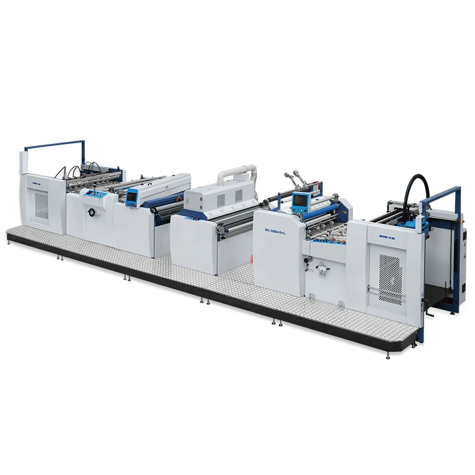 Полностью Автоматический алюминиевый горячий ламинатор для рулонной бумаги