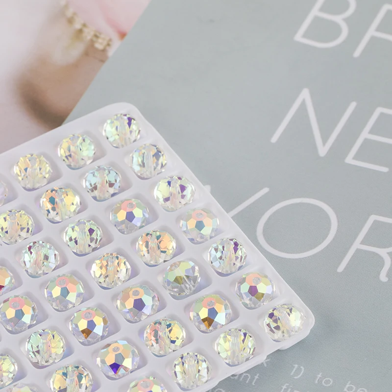 Xichuan высшее качество K9 стеклянные хрустальные камни бусины AB Rondelle граненые Abacus для лэмпворк