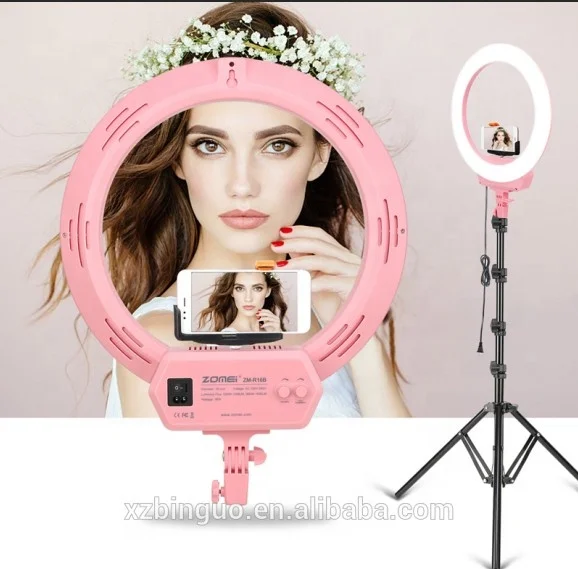 Zomei ZM-R16B 3200-5600 K Di-Color затемняемый Светодиодный свет камеры видео лампы