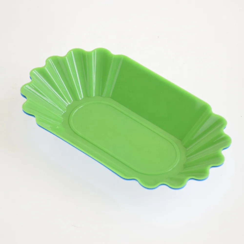 
Z Kitchen Accessories Coffee Beans Dish Plastic Snack Serving Tray Oval Plate Coffee Cupping for Green or Roasted Coffee Beans 