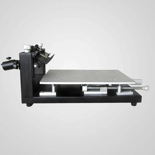 Puhui Desktop High precision SMT PCB Screen Printing Machine, PCB Solder Paste Stencil Printer