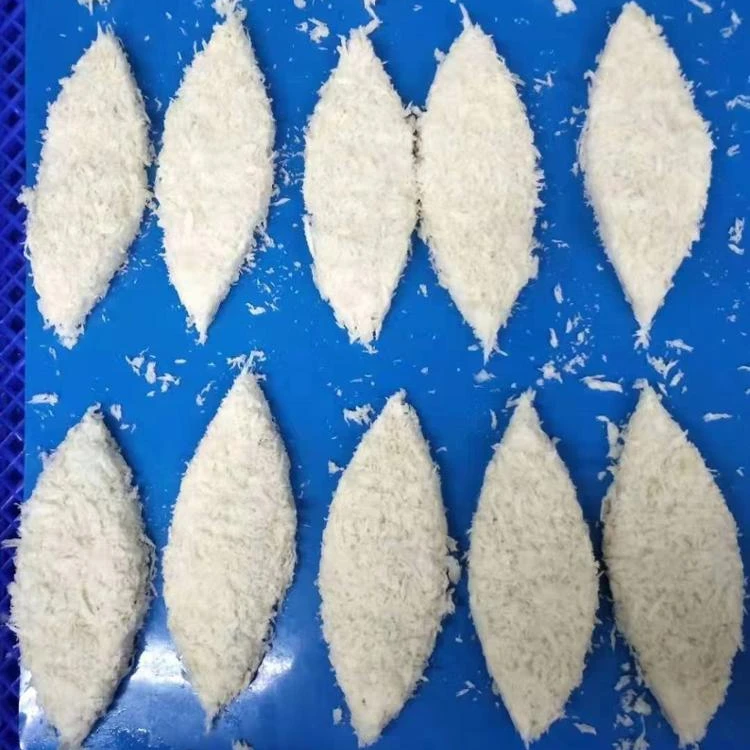 Cooking frozen seafood powder cod fish fillet