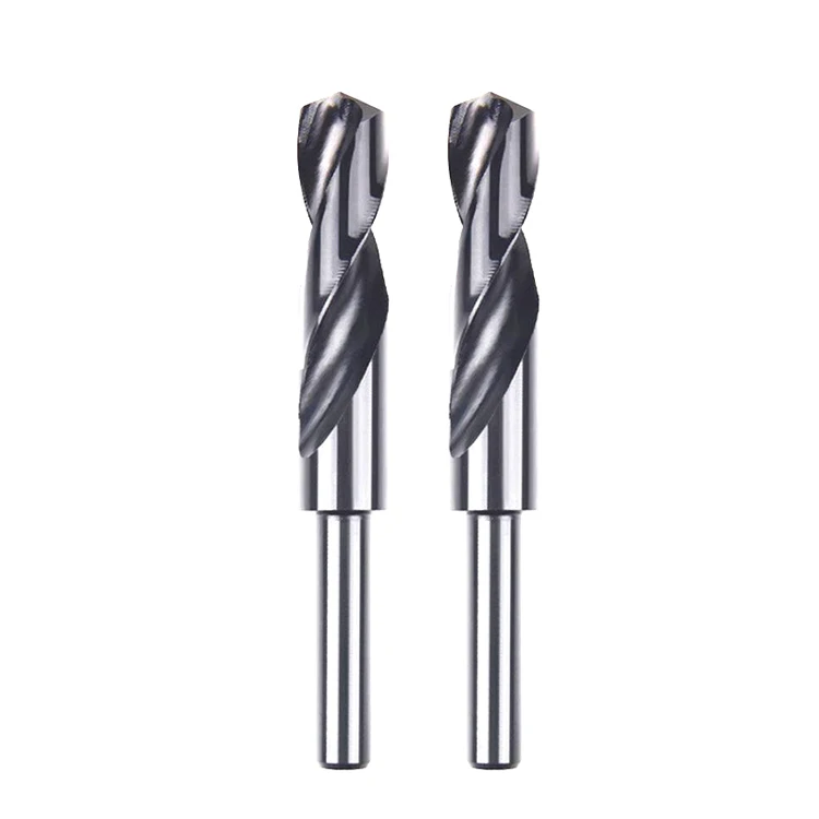 HSS M2 M35 Co Reduced shank Twist drill bits for drilling stainless carbon steel iron brass aluminum metal sheet tools