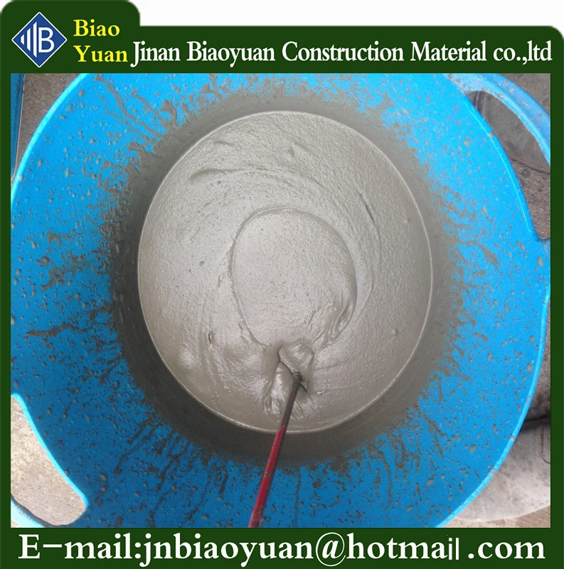 High permeability modified epoxy resin reinforced grouting material