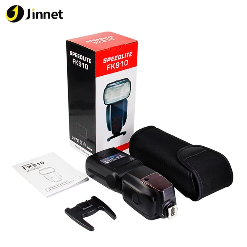 Jinnet для Nikon D3400 E-TTL вспышка для камеры SLR Speedlight KF910
