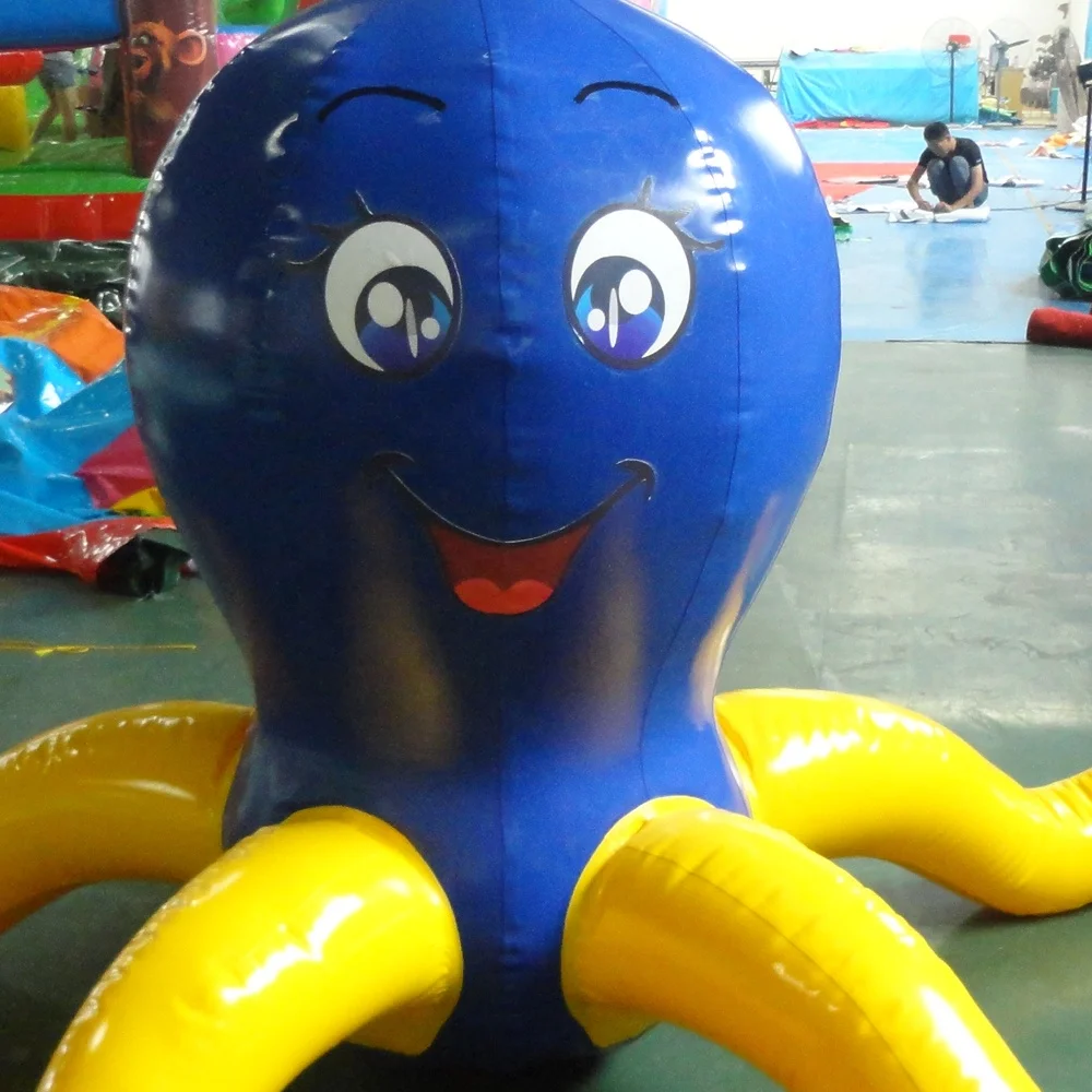 Буксируемая надувная лодка для водных видов спорта на открытом воздухе синяя лодка-осьминог надувные водные игрушки продажи