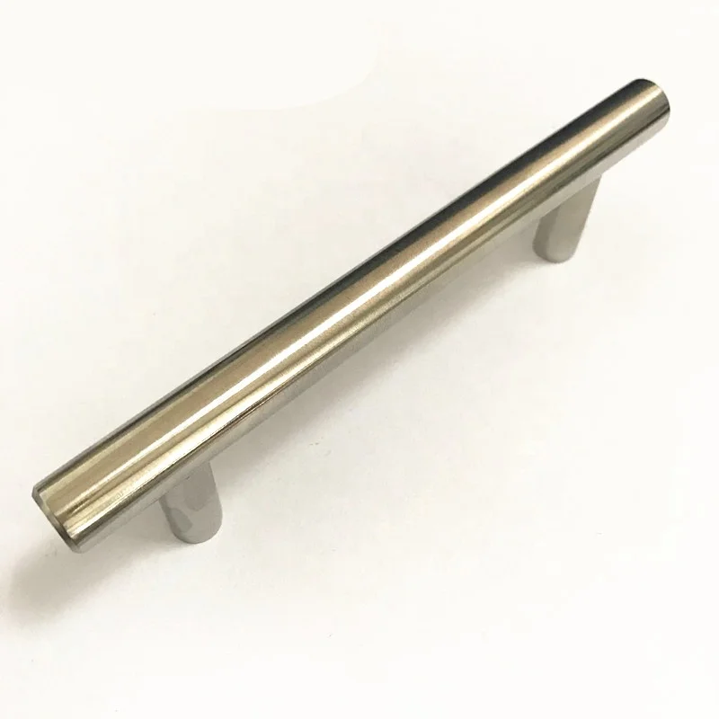 Furniture Hardware MEILV Stainless Steel Brush Living Room Kitchen Cabinet T Bar SS Pull Handle