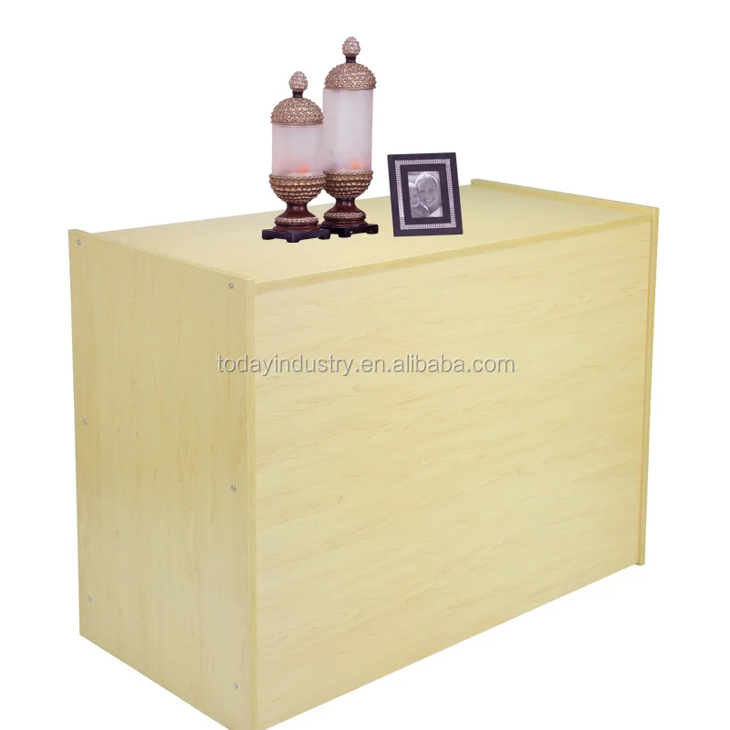 Shop supermarket cash counter table design for retail store