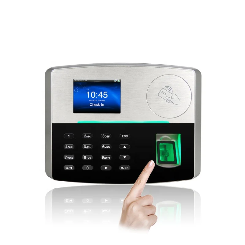 Связь через TCP/IP и USB-хост для бесплатного биометрического устройства считывания отпечатков пальцев с NFC-кардридером