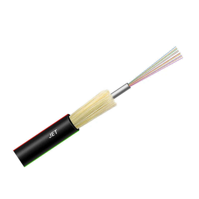 Indoor 50/125 4 Core Fiber Optic Cables Jet