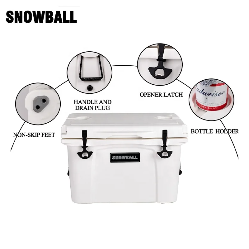 
portable food insulated cooler box for catering 