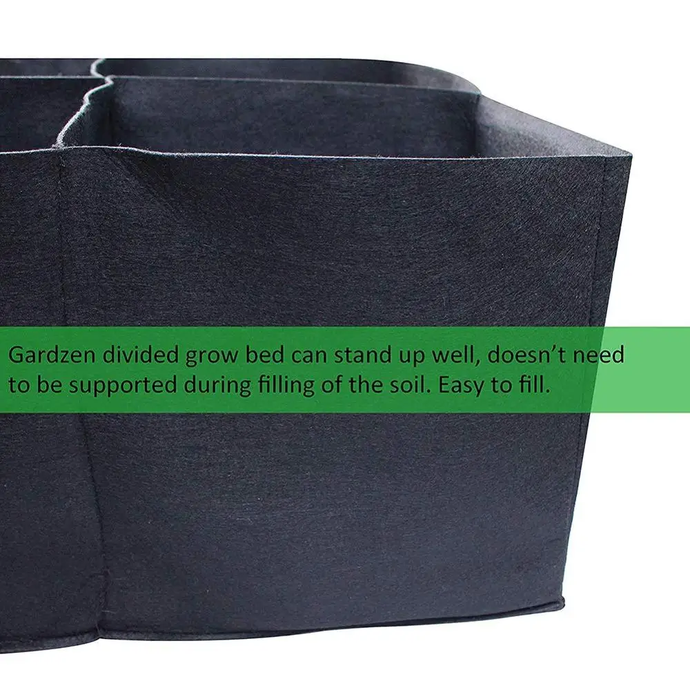 REUSABLE and DURABLE Planter Pot Square Planting Container for Plants,Flowers,Vegetables