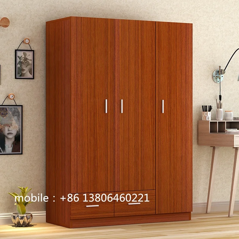 SG-LL122  European wardrobe 3 door wardrobe  bedroom furniture lockers cabinets