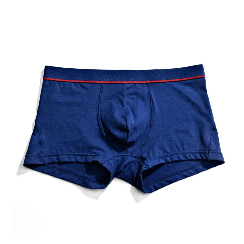 
100% organic cotton men underwear factory price sexy men boxer brief with custom logo 