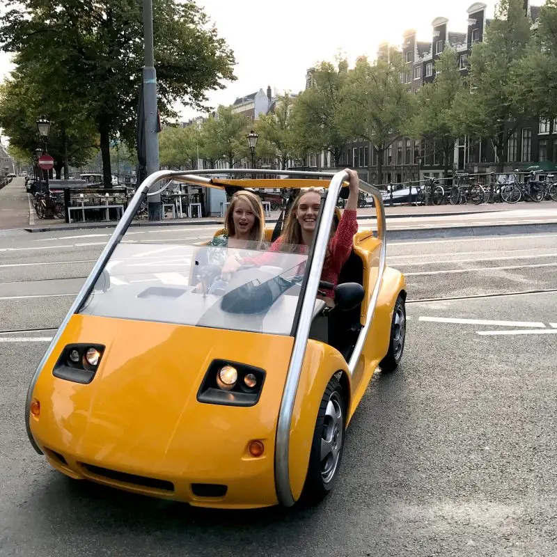 EEC electric car AW9021K 2 seater, street-legal