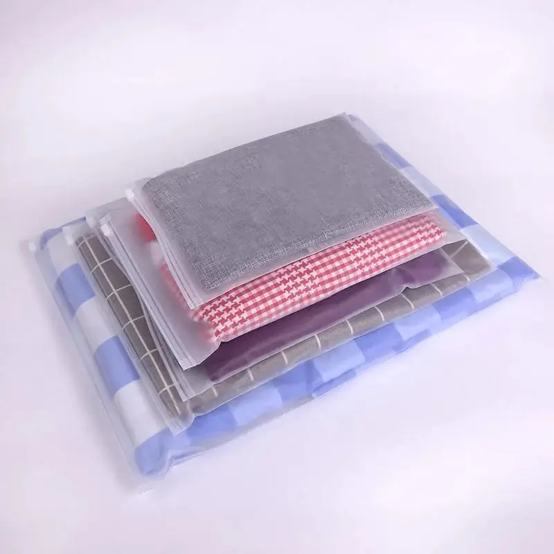 
Waterproof No Smell custom logo printed reusable zip bag 