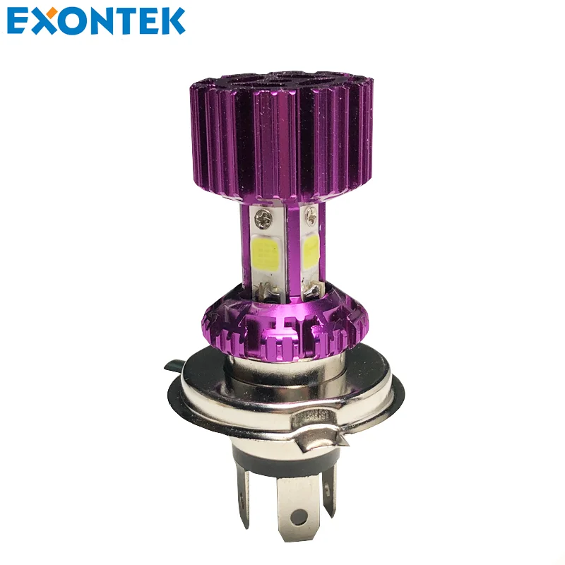 2019 мотоцикл освещение аксессуары H4 P43T Фара 3 бортами свет для harley davidson для Yamaha для Kawasaki для Suzuki