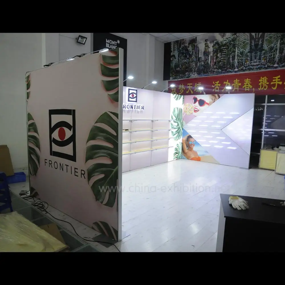 Tianyu предложение пользовательские легкий вес новый стиль 3*6 м дисплей Фон Стенд стены