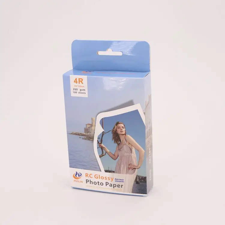 Hellen Hot Selling High Quality 260gsm Premium Waterproof RC Glossy/Matte/Lustre/Silky Photo Paper a4