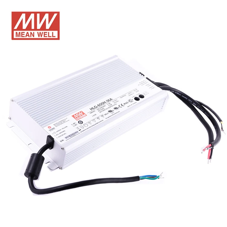 Светодиодная лампа Mean Well HLG-600H-54 600w 54v AC/DC
