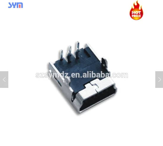 pcb cable 2.0 3.0 5 6 8 pin female micro usb mini usb connector