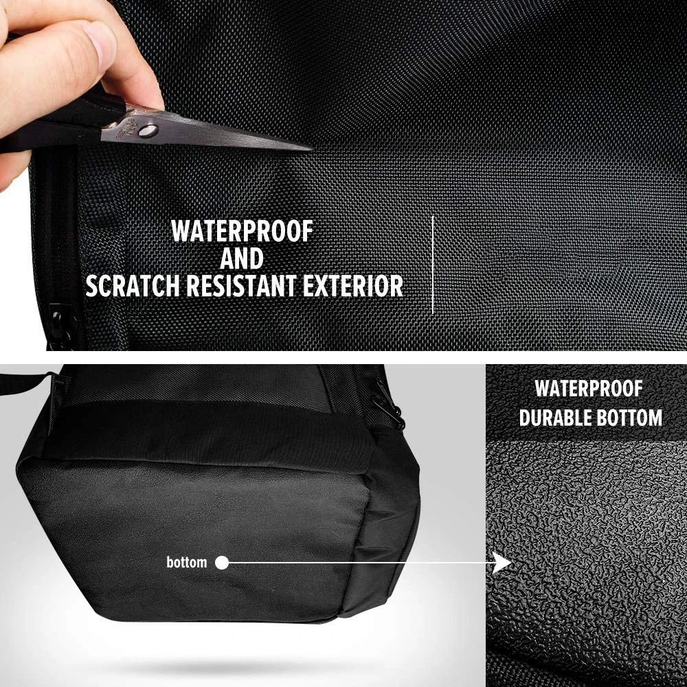 Ski and Snowboard Boots Travel Backpack with Helmet Compartment