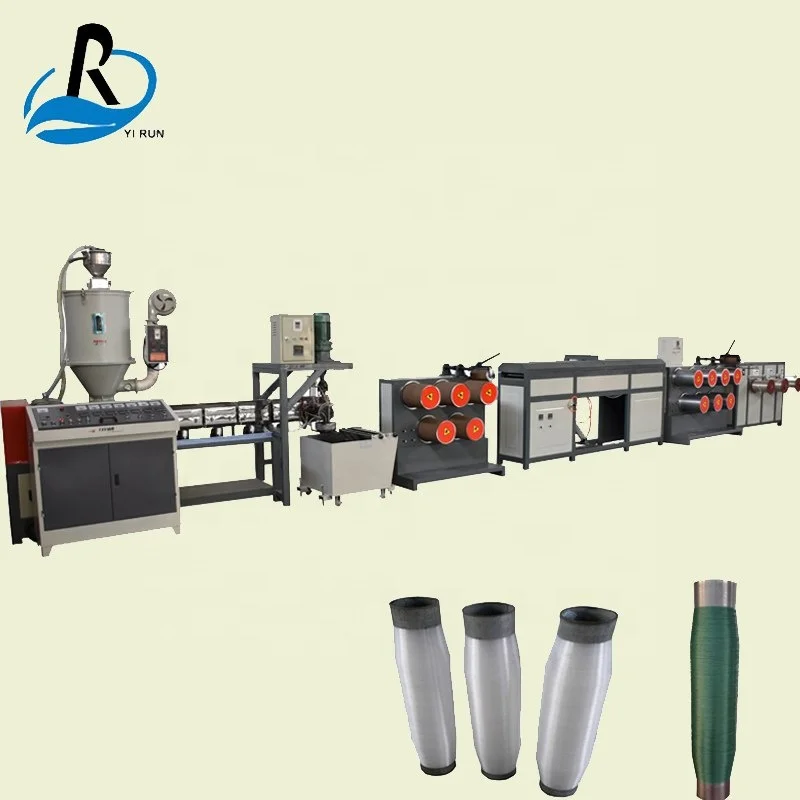 Экструдер для полипропиленового моноволокна прядильная машина/машина для перемотки пряжи