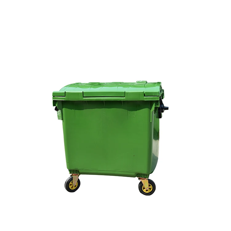 Factory Plastic material garbage container rubbish bin trash can dustbin transparent recycle waste bin