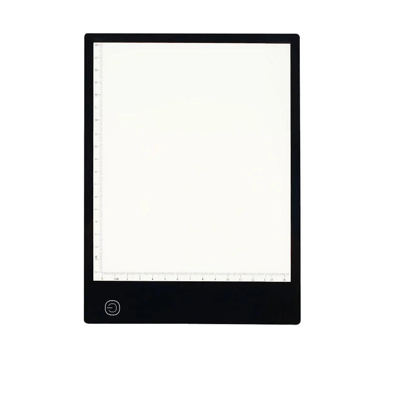 A5 portable mini drawing board led Light Pad with scale led tracing board for students