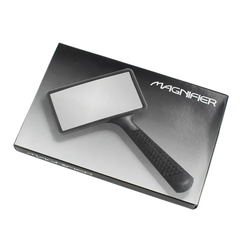 4X hot selling Rectangular Reading Magnifying Glass