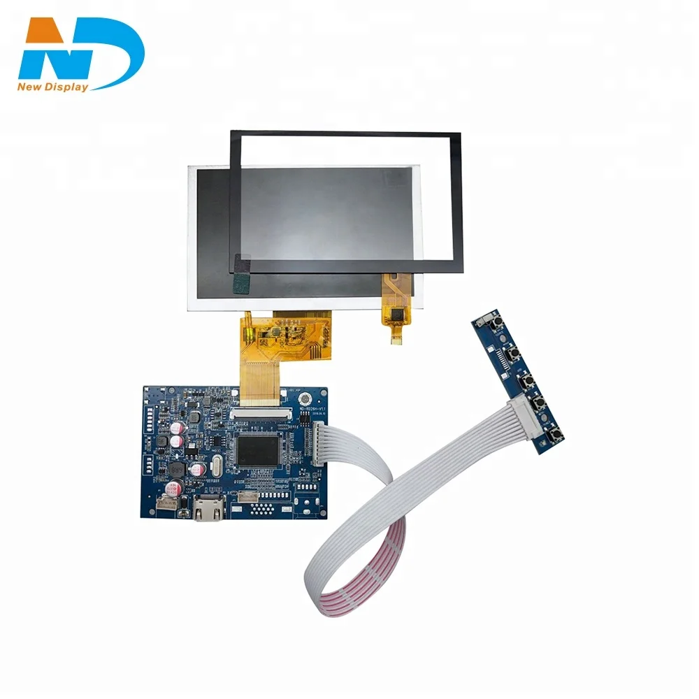 5 inch lcd display panel for raspberry pi 3 model b with 40pin tft controller board