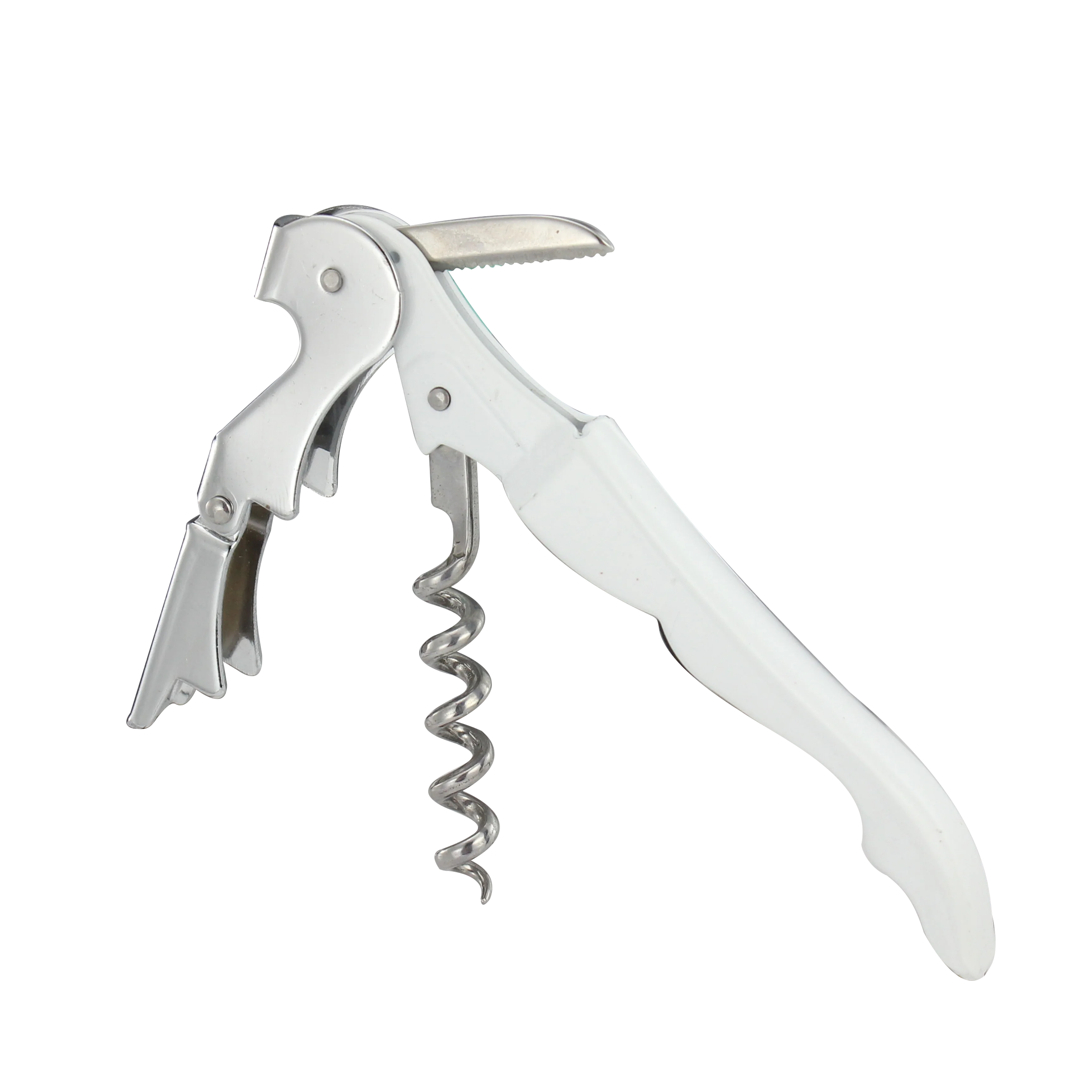 ah so metal personalized Stainless Steel Sommelier knife Corkscrew wine openers with logo