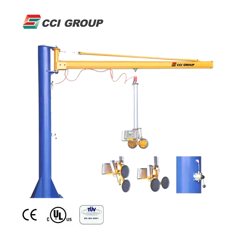
VGL400 multi function vacuum glass lifter for sheet metal 