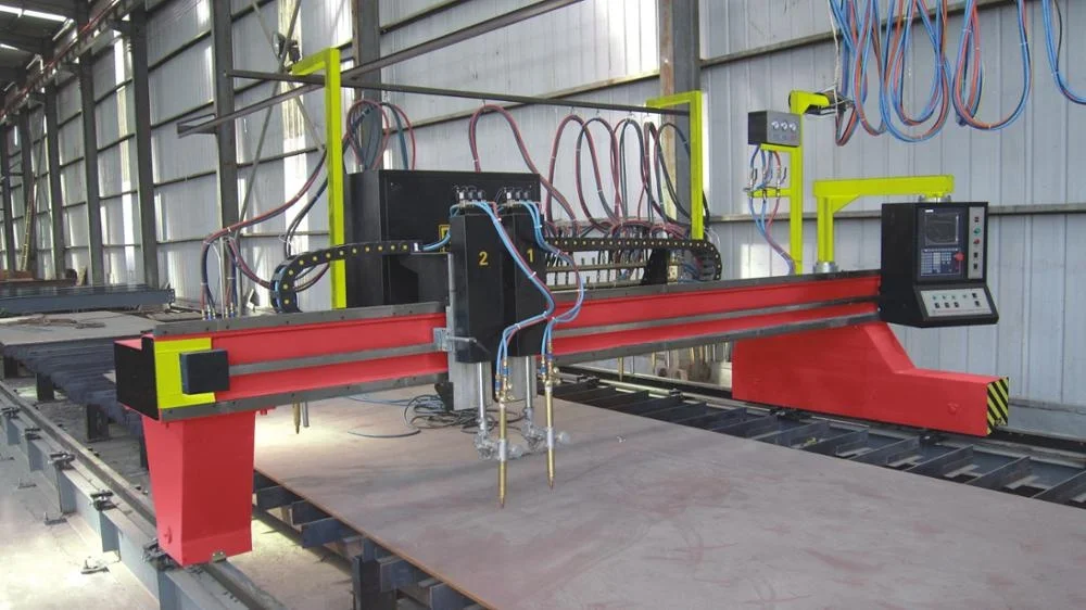 GS-4000 CNC машина для пламенной резки производственной линии H