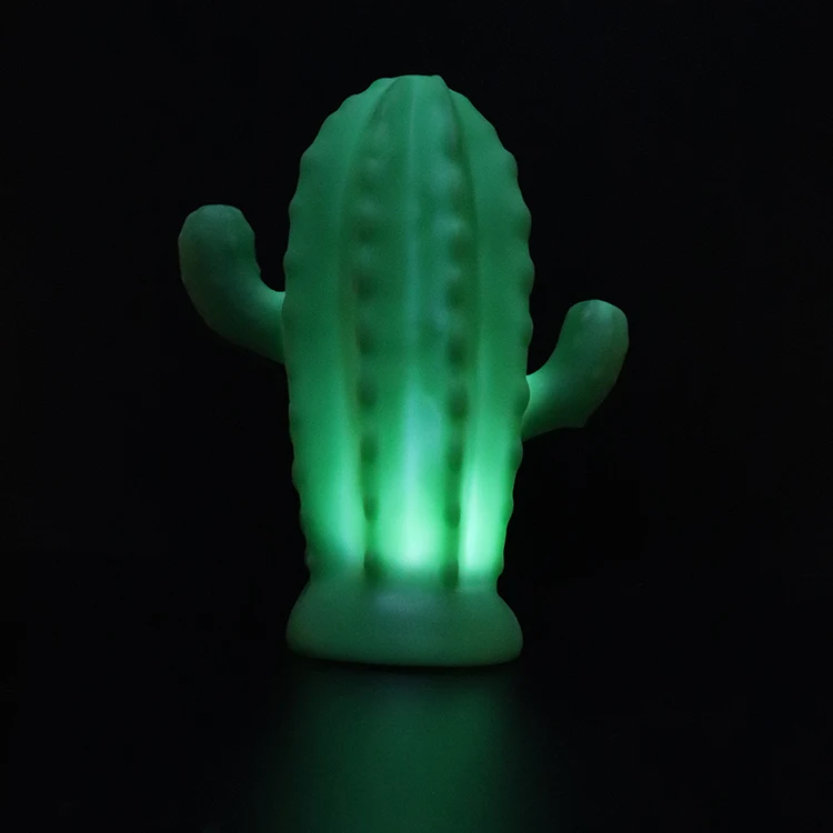 2019 beat selling battery creative cactus decoration kids led night light for baby room